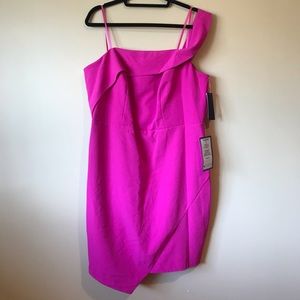 City Studio Plus Size Pink Dress